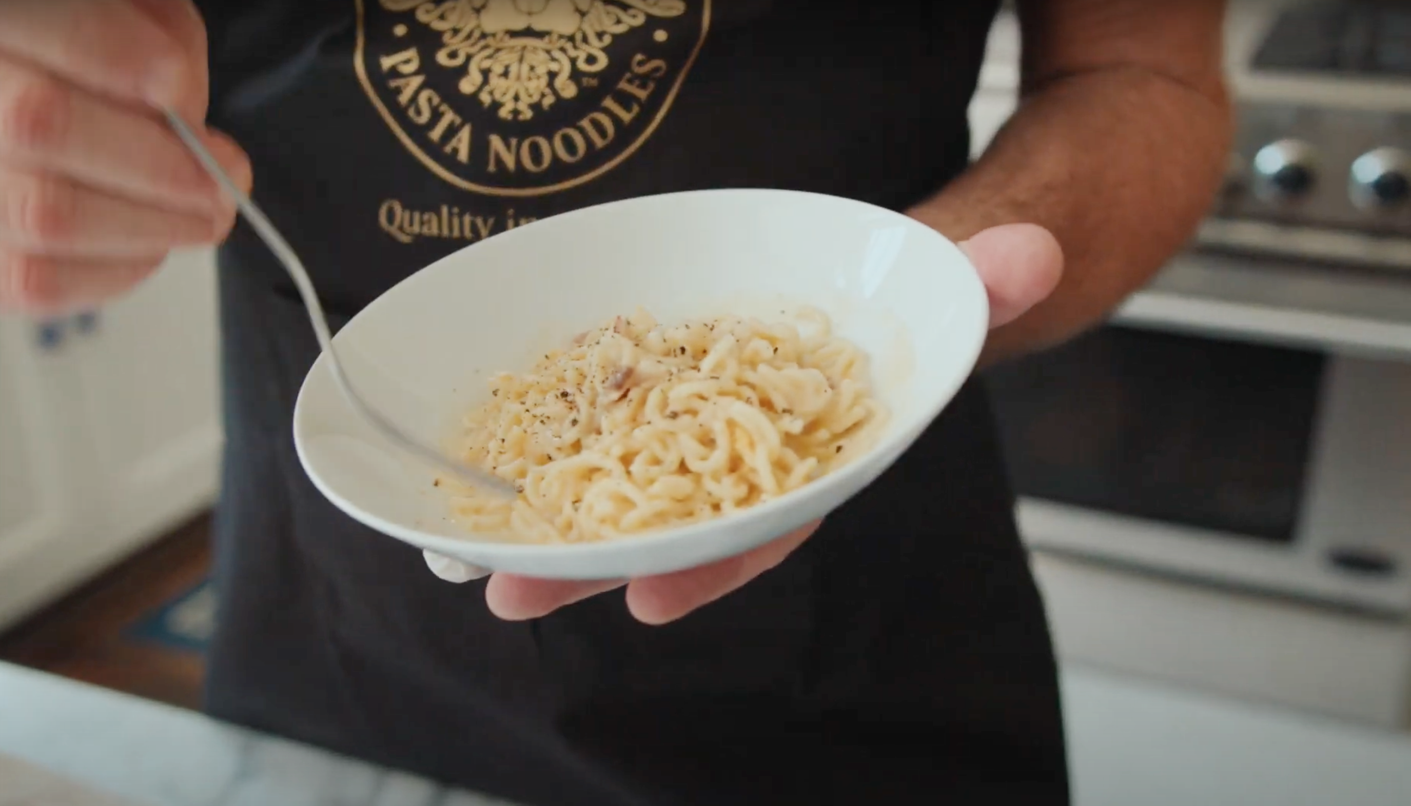 Pasta Noodles alla Carbonara!